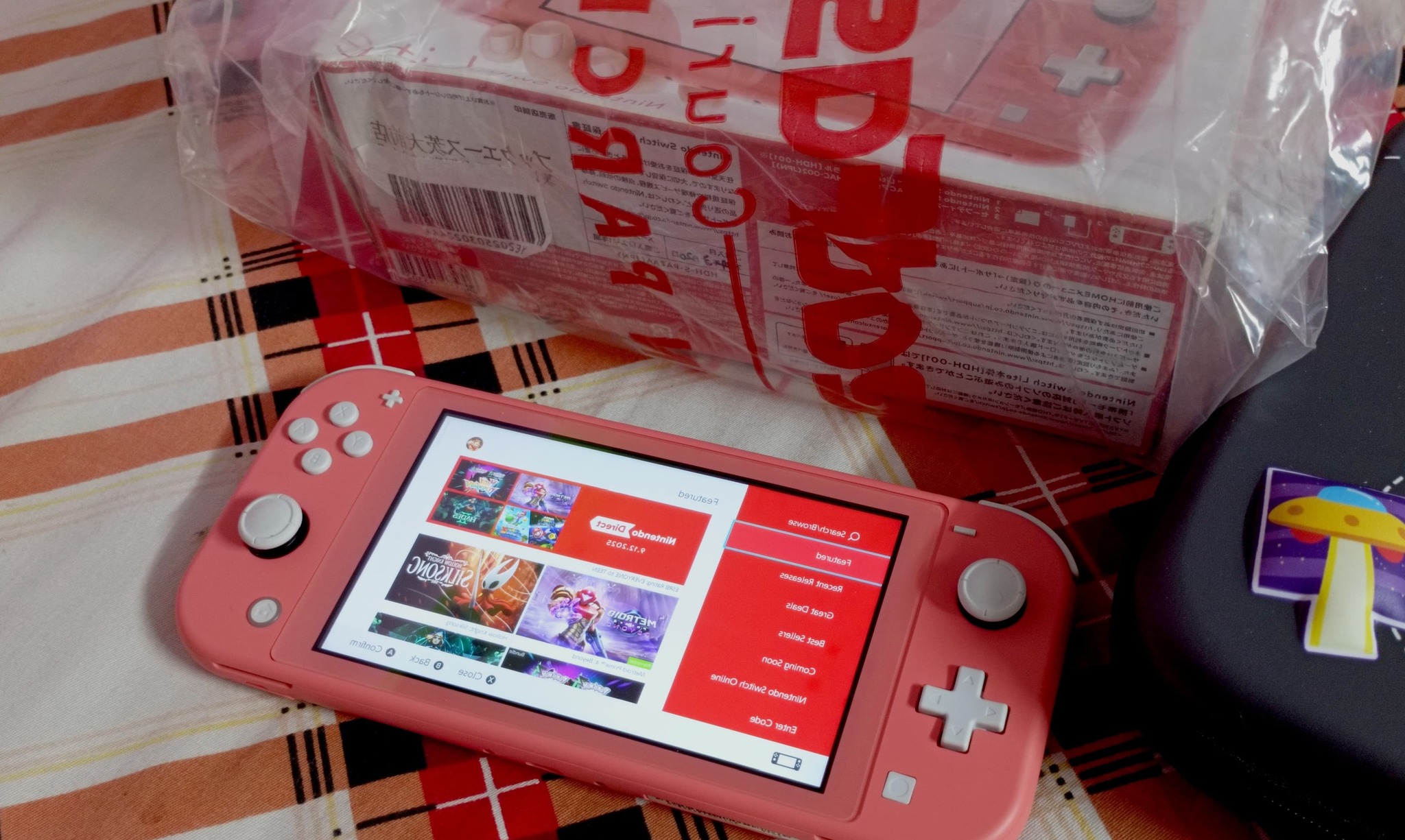 What I'm going to do is use the Nintendo Switch. They're going to