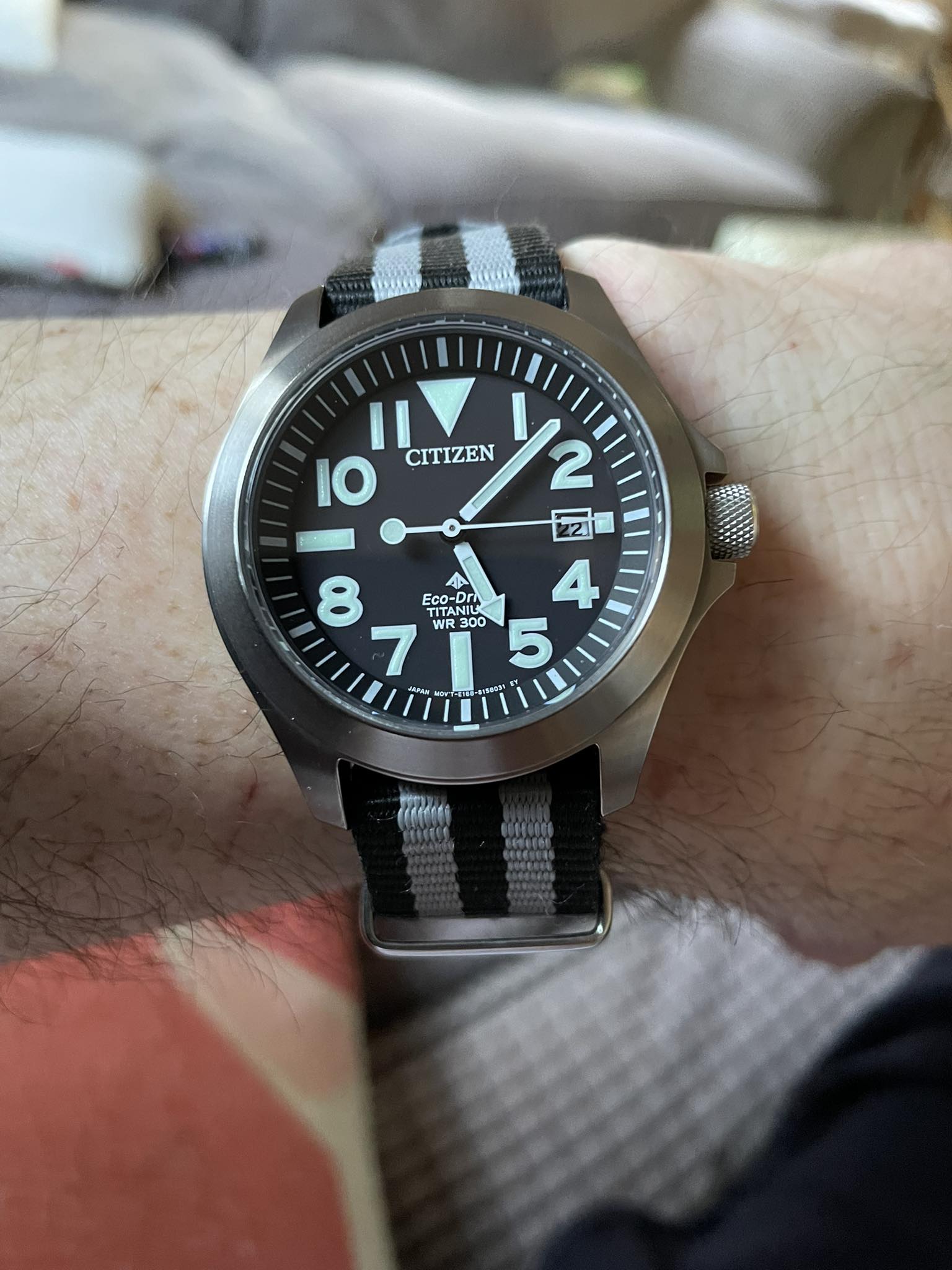Citizen Attesa H410-T003788. The kind of watch that you set and