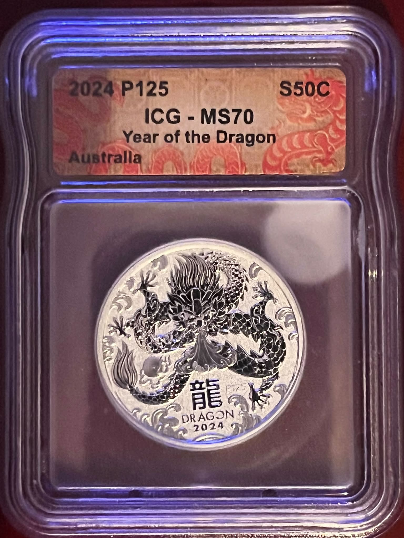 Open to offers S50C P125 P125 ICG CG-MS70 MS70 Year of the Dragon