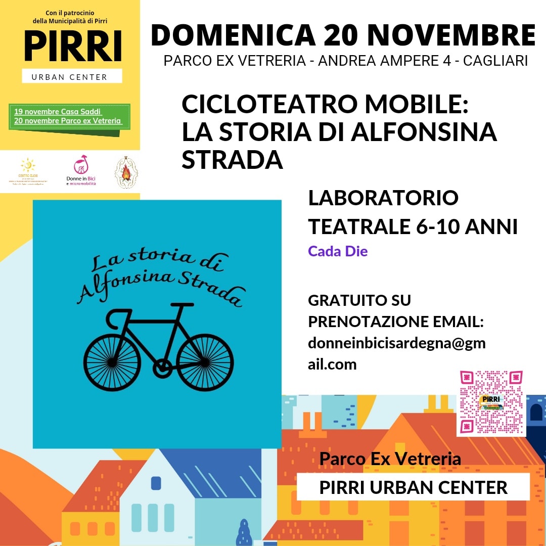 CicloTeatroMobile LA... - Donne in Bici e Micromobilità