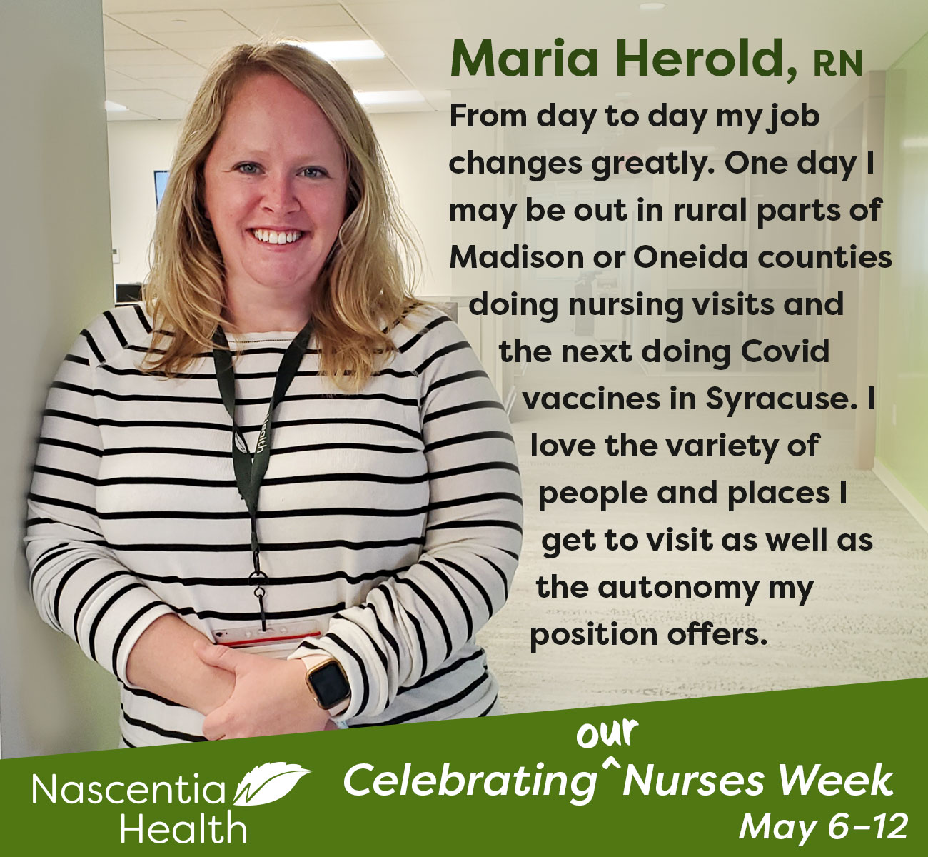 Meet Maria Herold, RN, a recent Heart... - Nascentia Health | Facebook