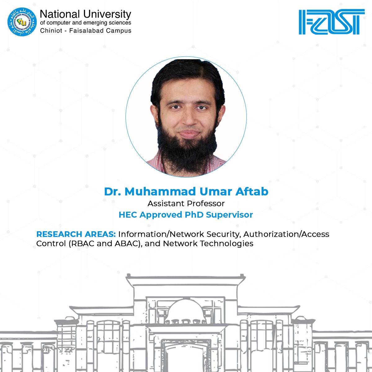 Dr. Muhammad Umar... - FAST NUCES, Chiniot-Faisalabad Campus | Facebook