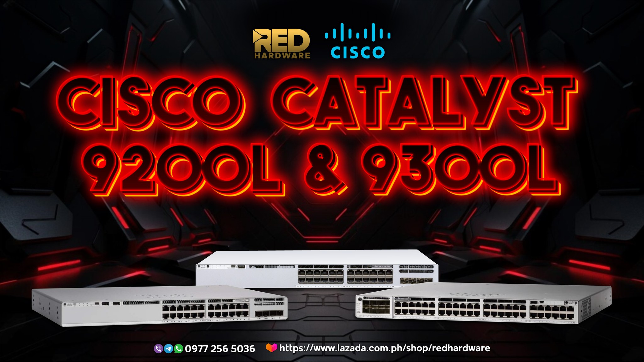 RED Hardware - 𝗖𝗜𝗦𝗖𝗢 𝗖𝗔𝗧𝗔𝗟𝗬𝗦𝗧 𝗦𝗪𝗜𝗧𝗖𝗛 - 𝙙𝙚𝙡𝙞𝙫𝙚𝙧...