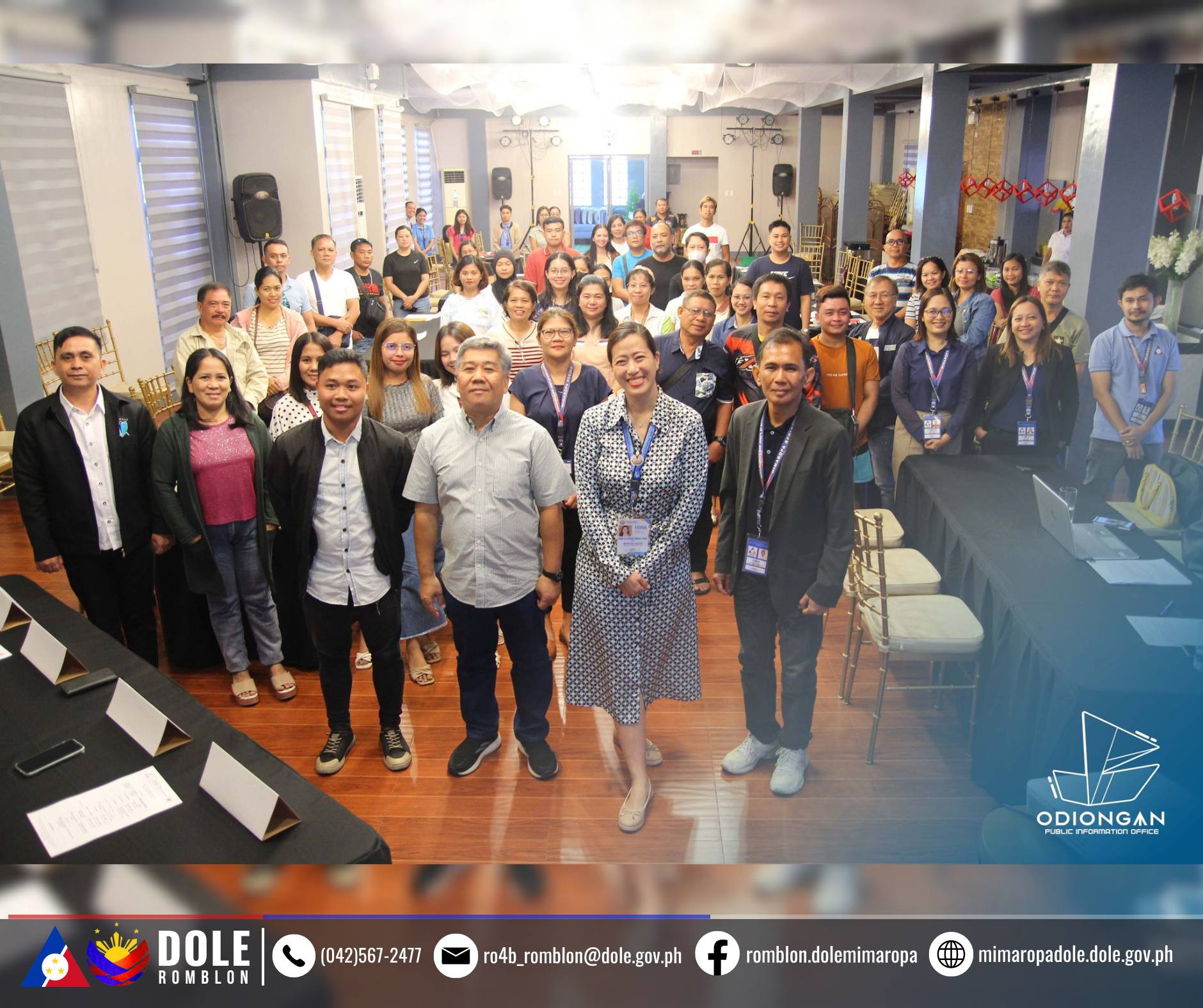 𝐃𝐎𝐋𝐄 𝐑𝐨𝐦𝐛𝐥𝐨𝐧 𝐜𝐨𝐧𝐝𝐮𝐜𝐭𝐬... - DOLE Romblon Provincial Office
