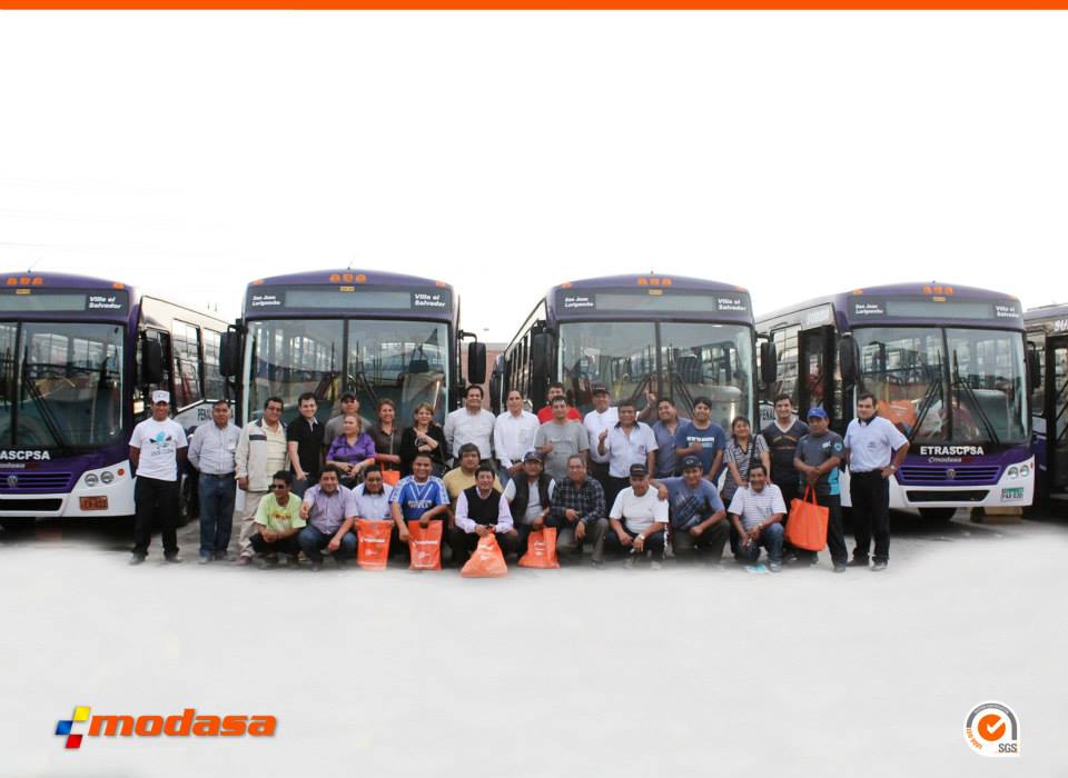Modasa Buses - Entrega de 40 unidades Titán Urbano GNV para la empresa ...
