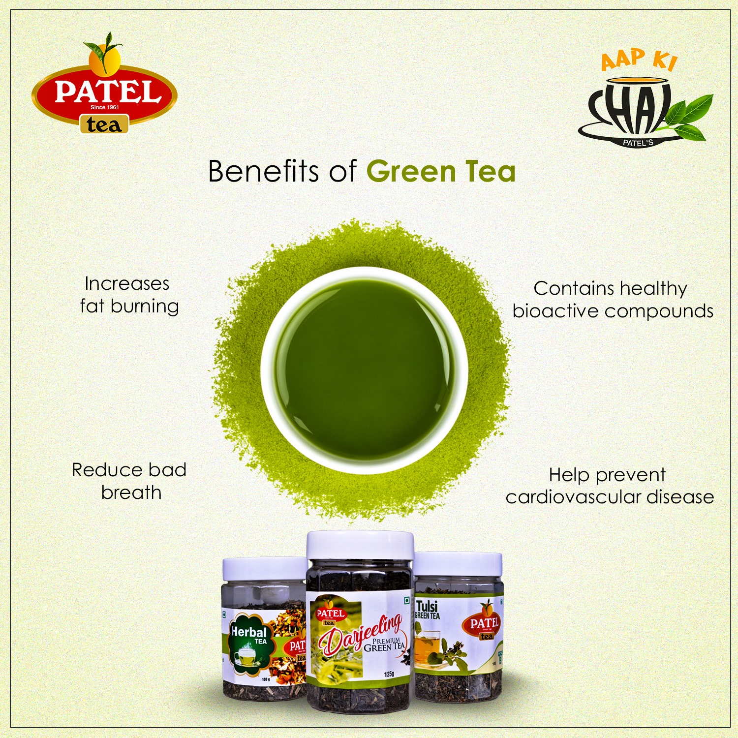 A cup of Patel's Dumdaar Tea... - J.Vitthalbhai Patel & Co.