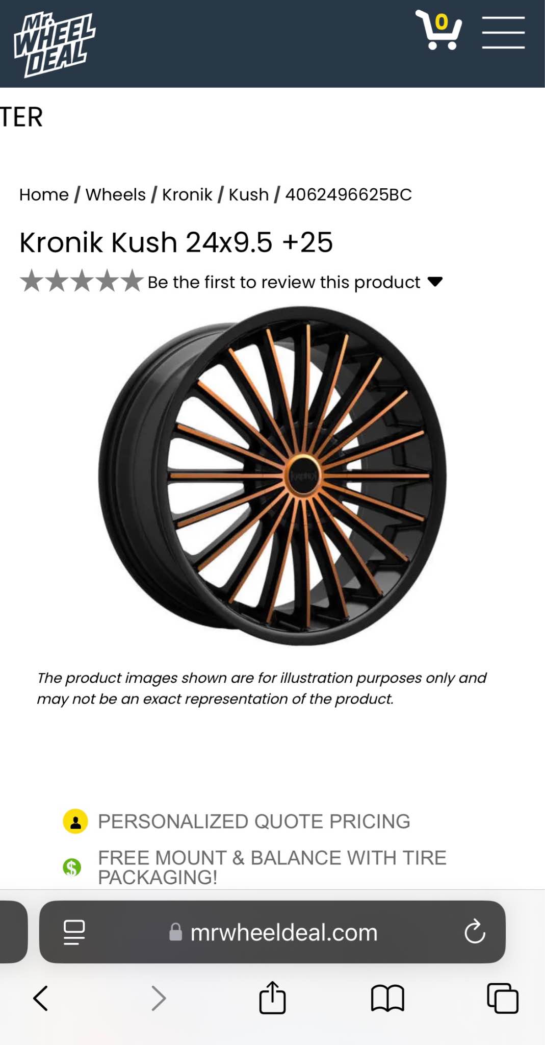 Kronik 24-inch Rims & tire 5X115 - Car Wheels, Tires & Parts - Columbia ...
