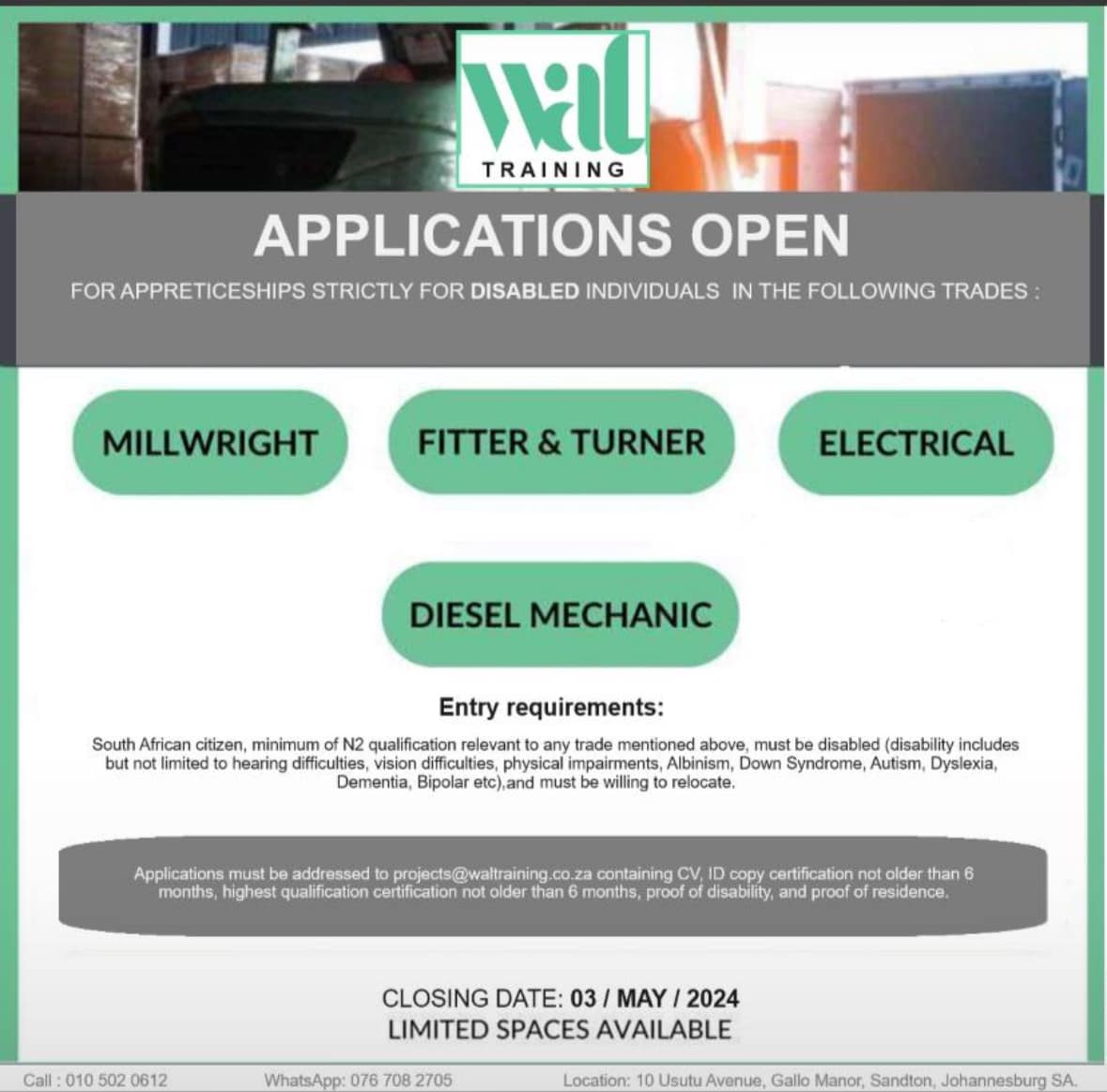 WAL Training Pty Ltd