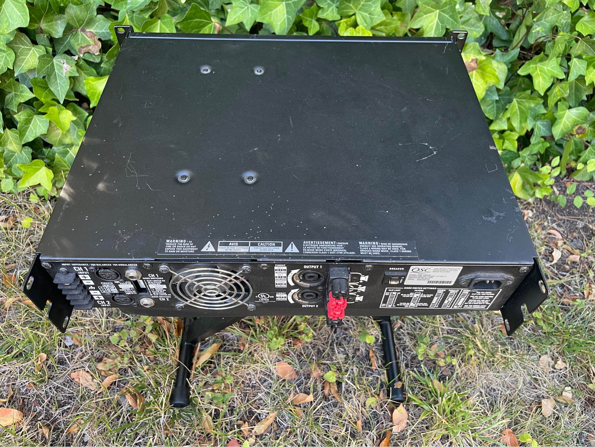 QSC RMX1850HD Professional Power Amplifier - Pro Audio Equipment