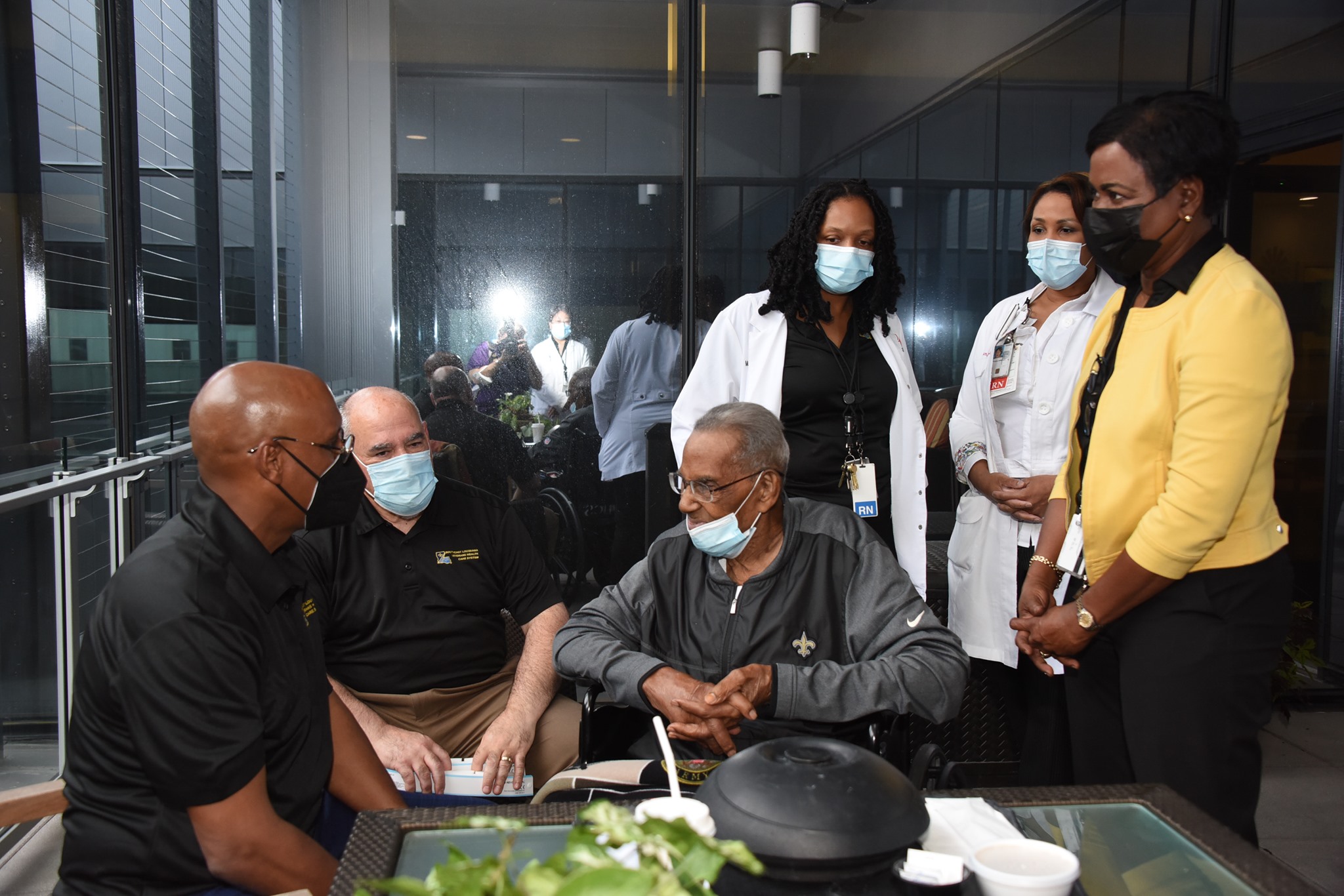 New - While visiting the Southeast Louisiana Veterans Health Care ...