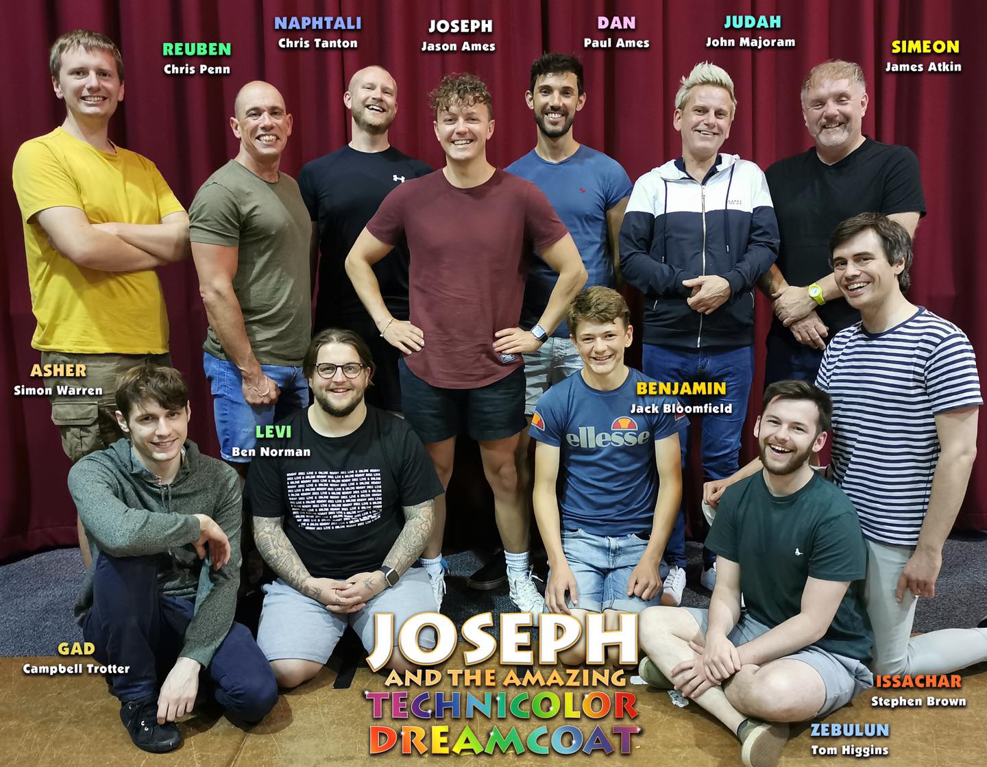 The Lowestoft Players - Introducing Joseph & his brothers! 🎭 Can you ...