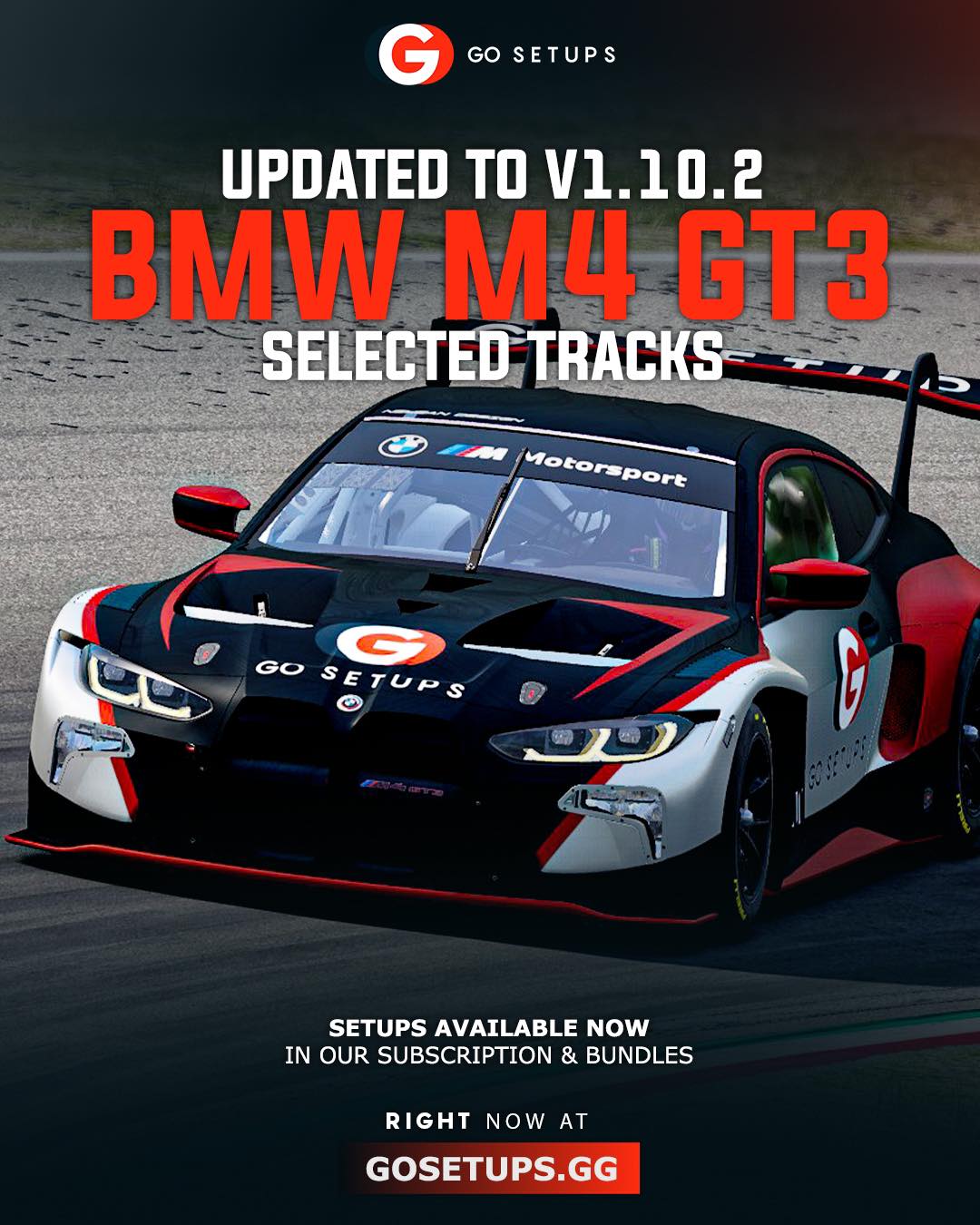 GO Setups - We are pleased to announce updated setups for...