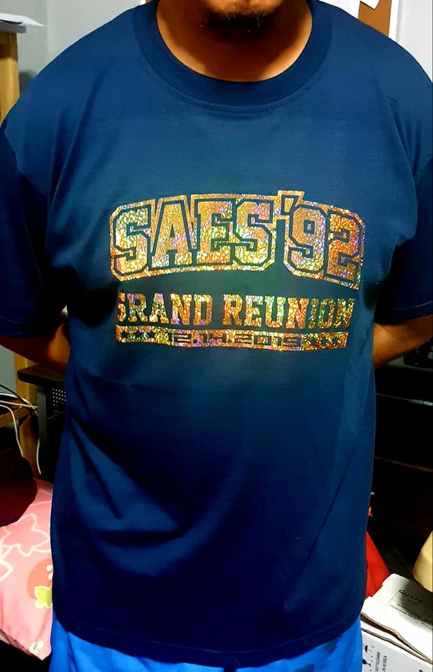 Magic Graphix - SAES Reunion Batch 1992 👍😊 #hologramprint...