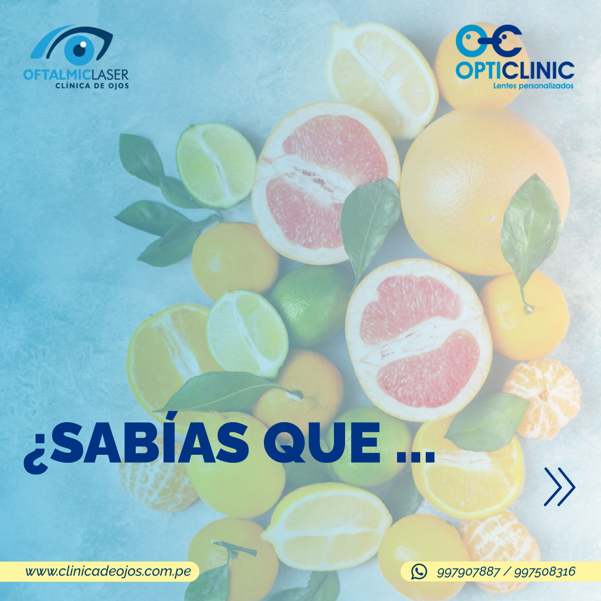 Sabías que...🤓 LOS... - Clínica de Ojos Oftalmic Laser