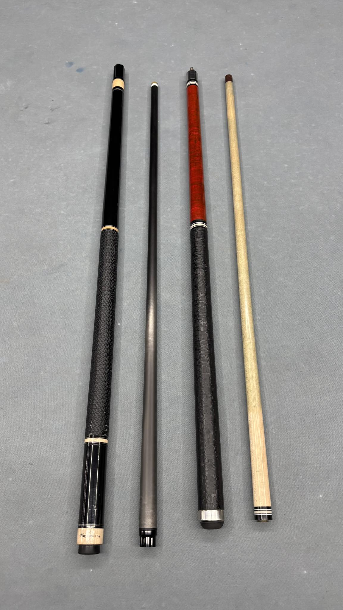 Just wanted to show folks these beautiful cues made in the
