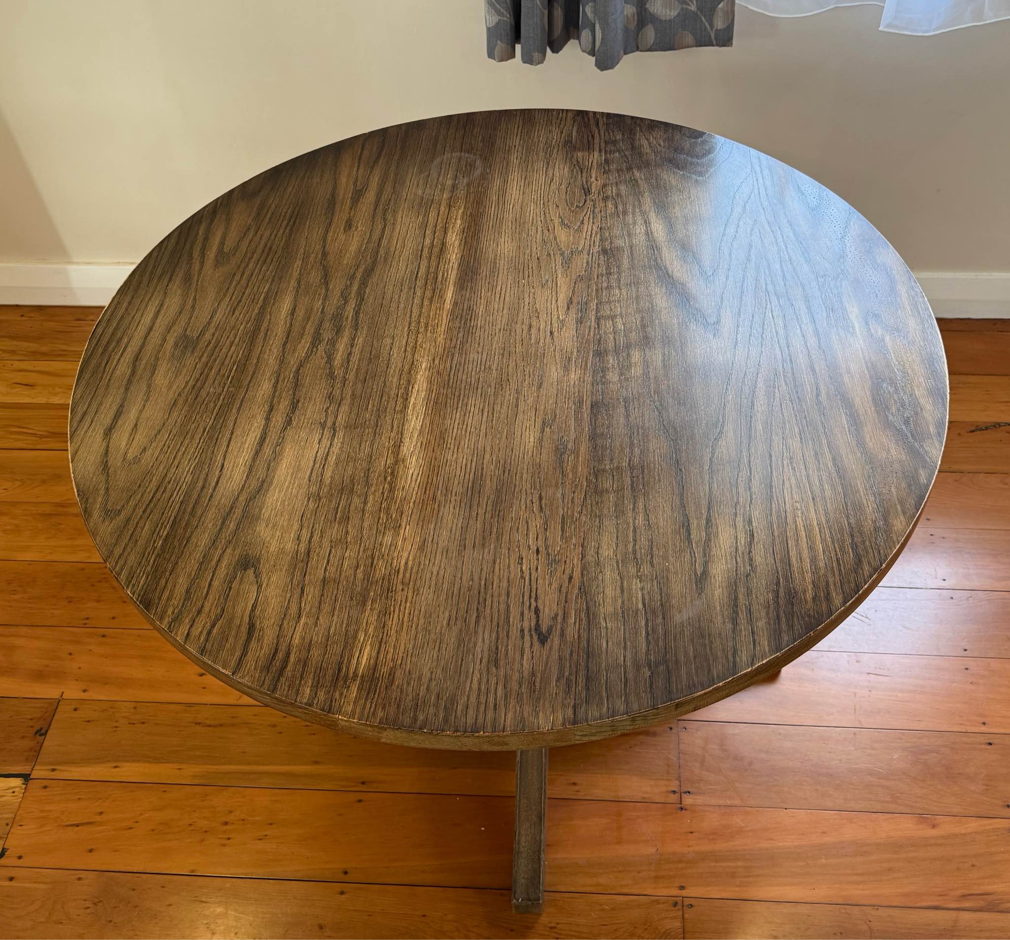 Solid wood dining table - 1m diameter - Dining Tables - Wellington, New ...