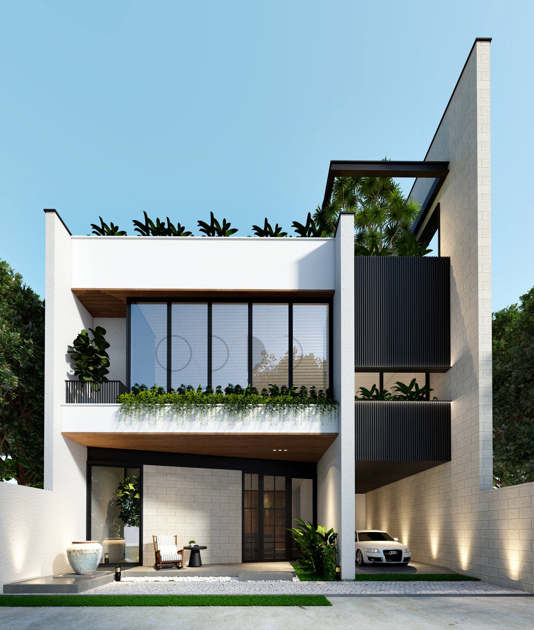 OCDC Architecture - VAKAMED OFFICE CONCEPT DESIGN Location: Thu Duc ...