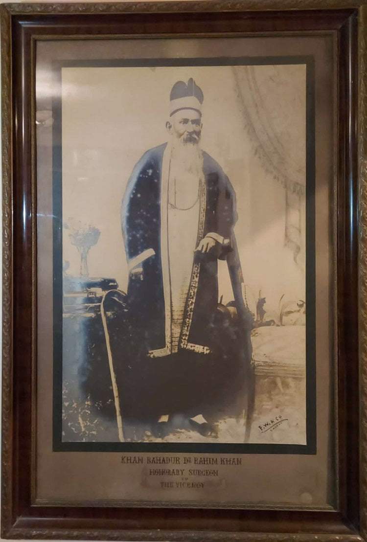 Dr. Raheem Khan (1838-1904) Khan... - Vintage Pakistan | Facebook