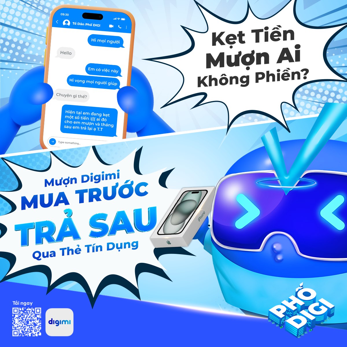 HẾT TIỀN KHÔNG PHIỀN MỘT AI MUA... - Ngân hàng số digimi