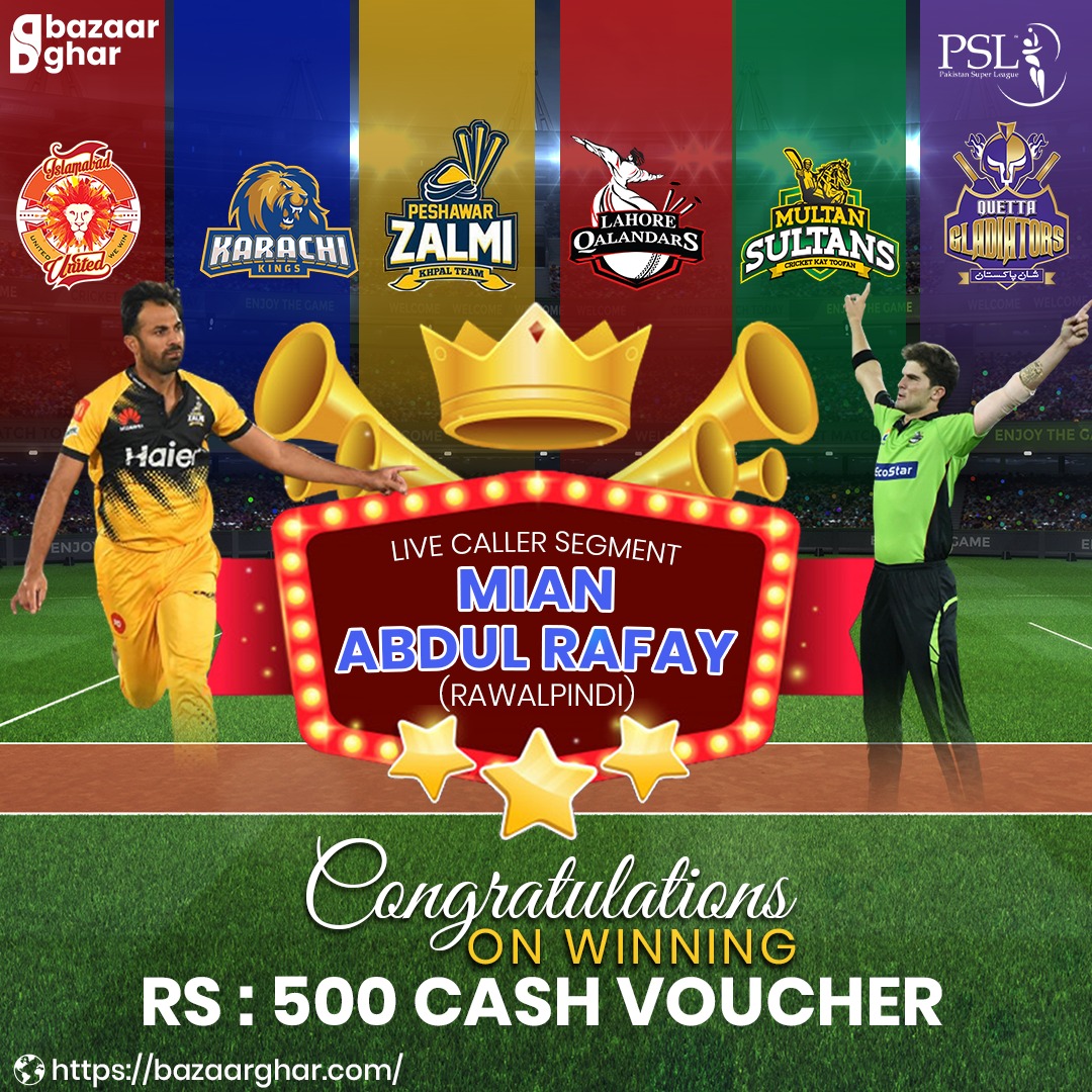 BazaarGhar.com - Congratulations to our lucky winners from... | Facebook