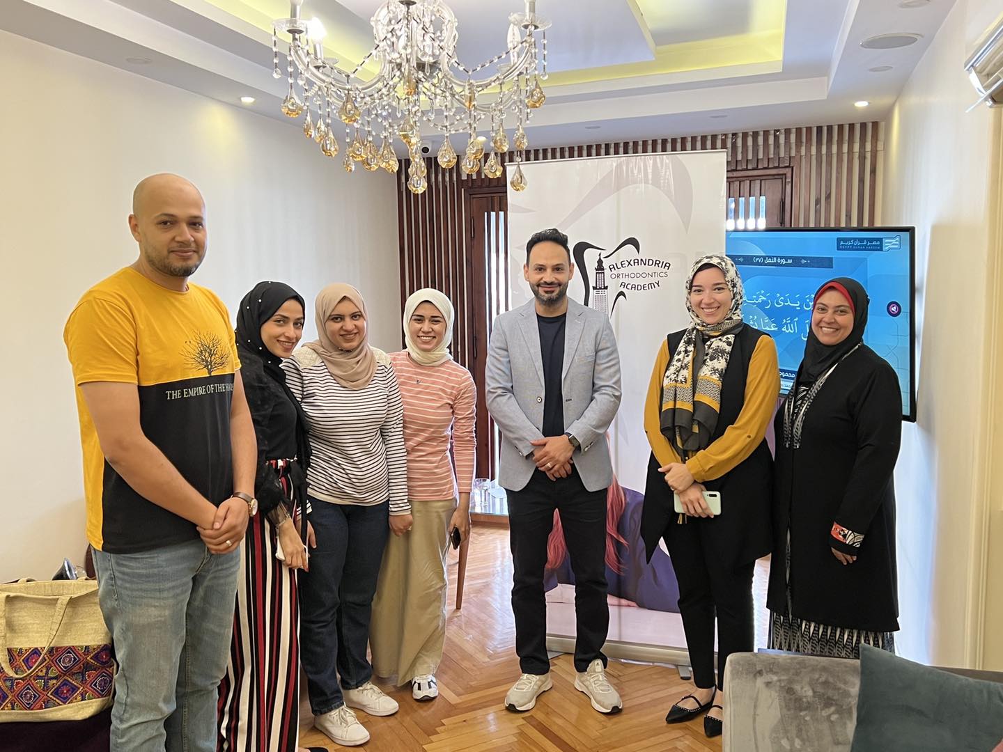♦️Our candidates during... - Alexandria Orthodontics Academy