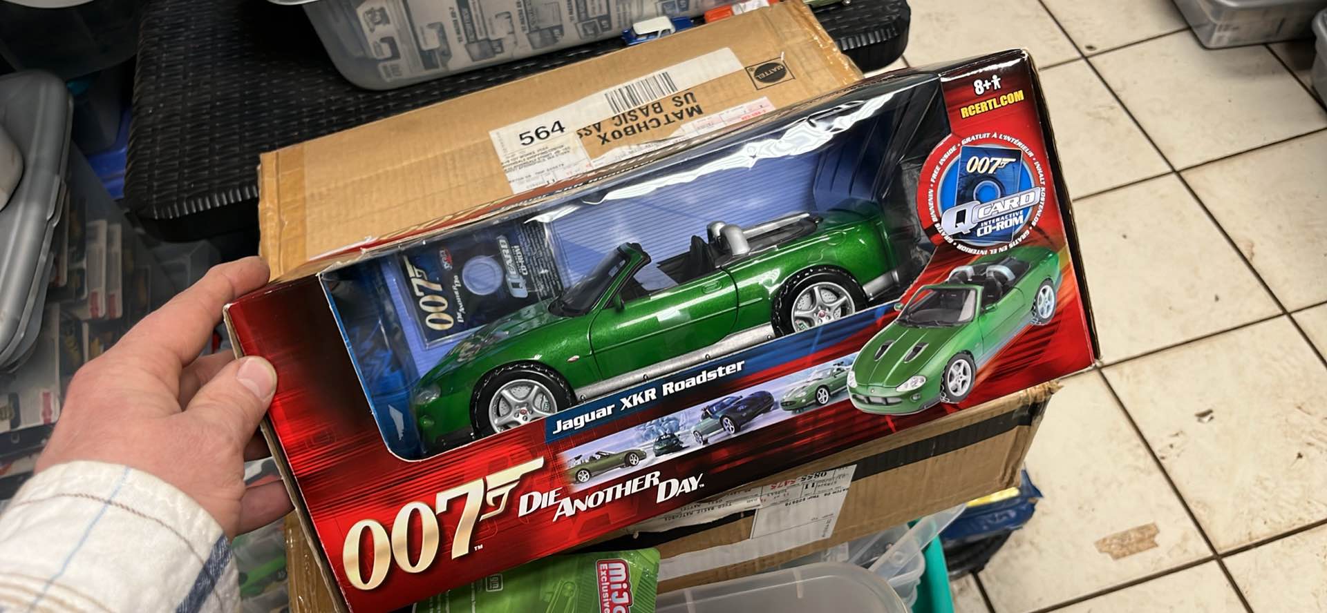 007 die another day Jaguar XKR roadster new in box this is the