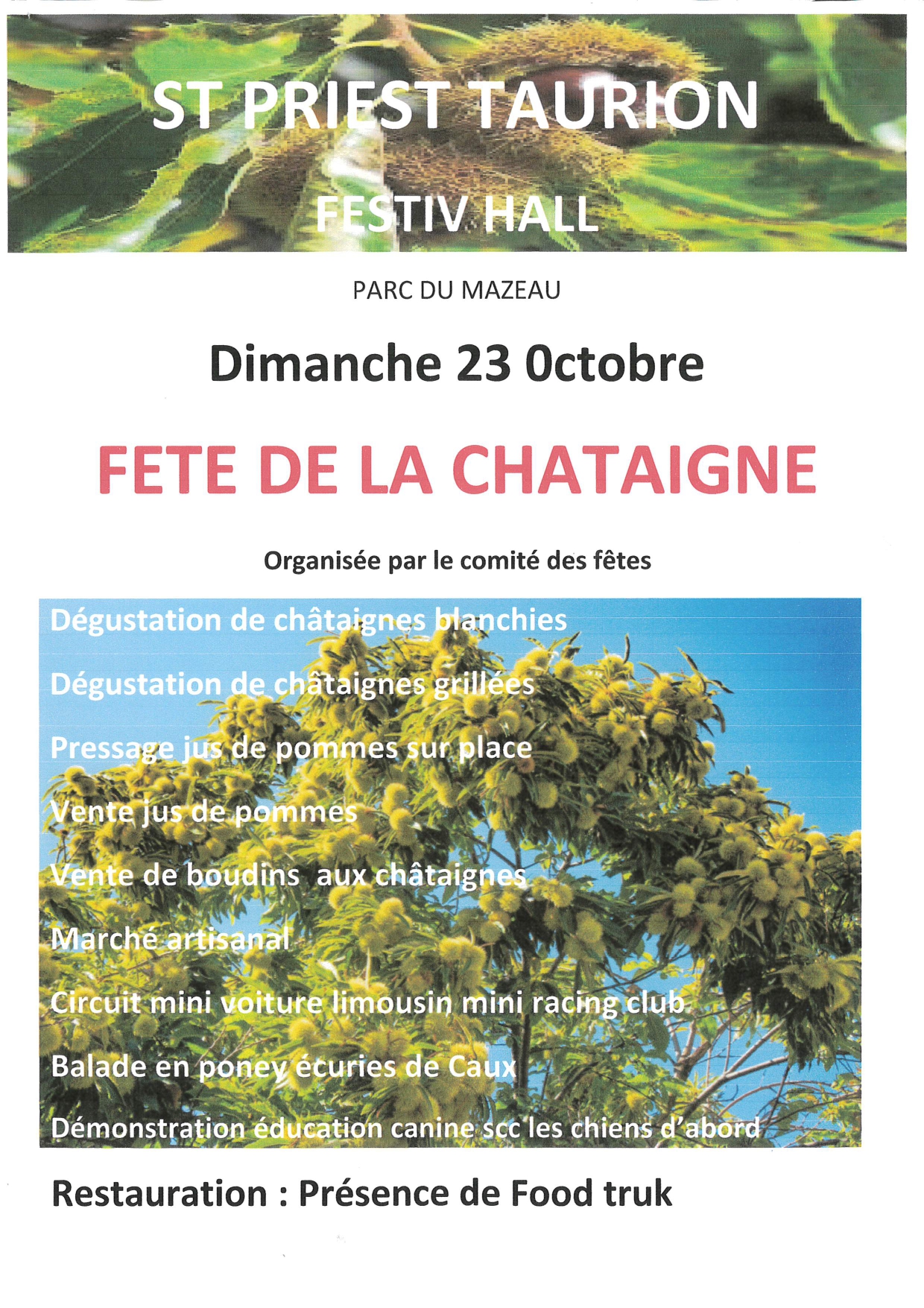 Fete De La Chataigne La Garde Freinet 2022