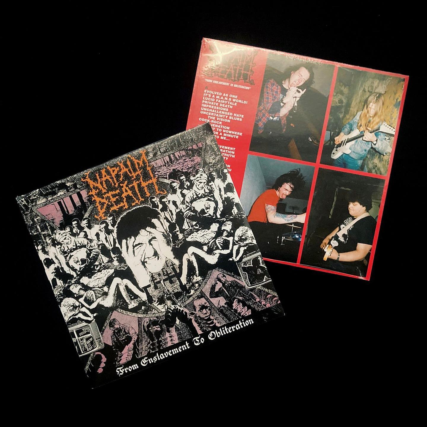 NAPALM DEATH From Enslavement To Obliteration 1986 Recorded and