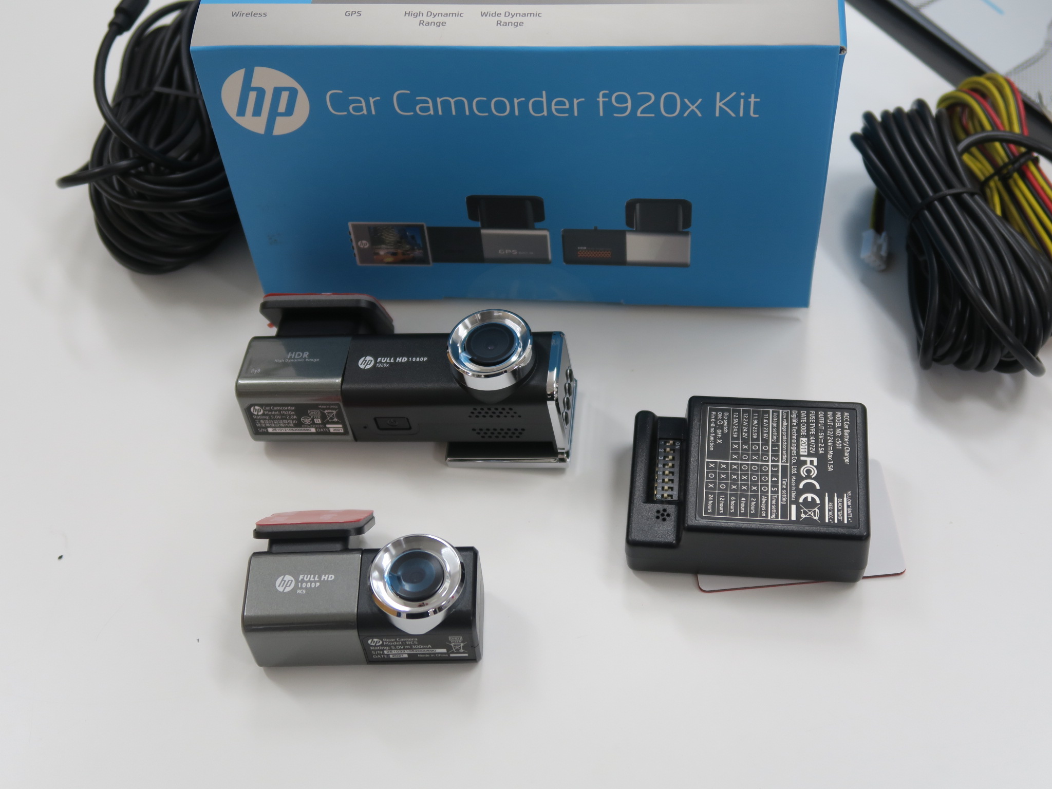 ドライブレコーダー】 VW AW POLO 発売されたばかりの hp製 f920xkit 