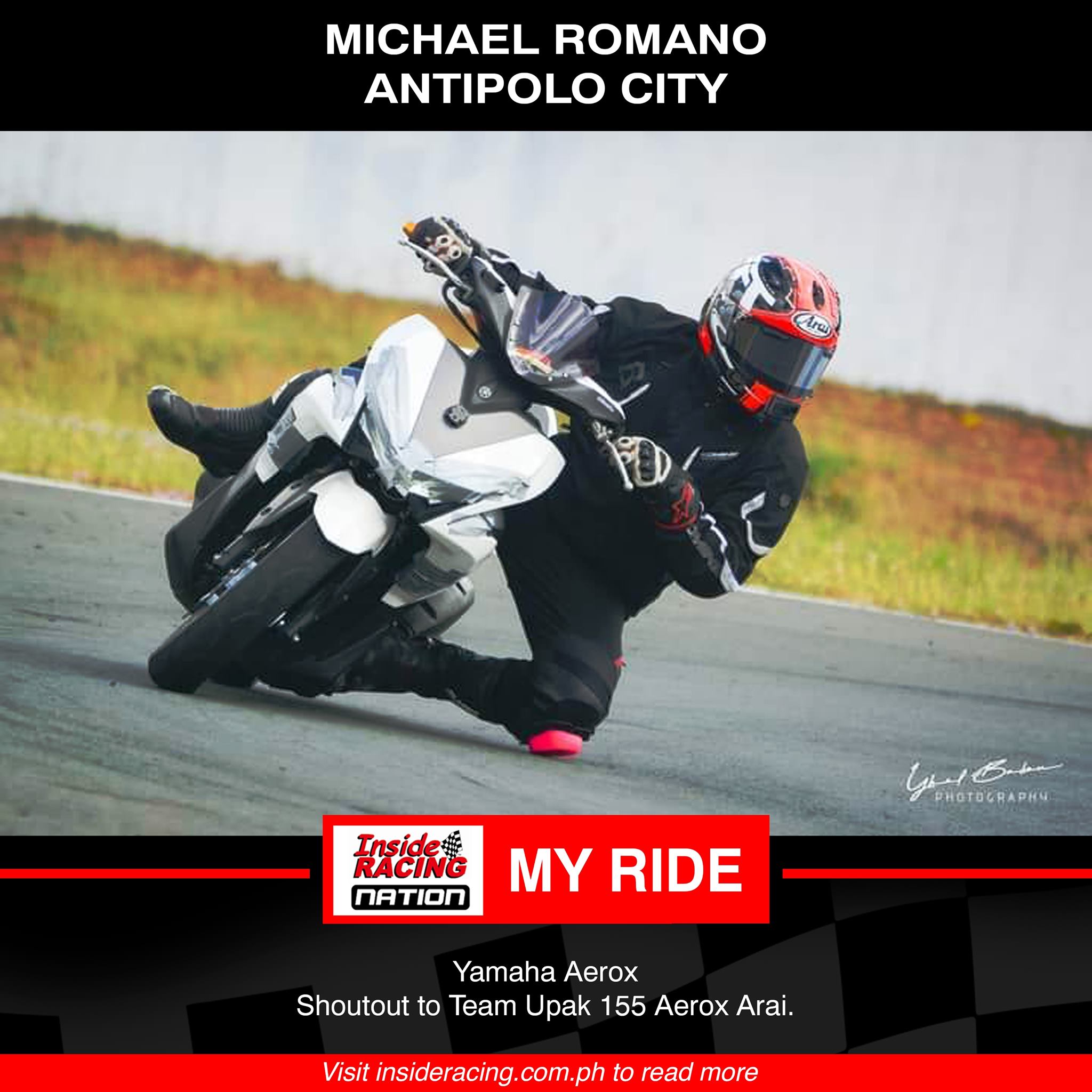 Yamaha Aerox of Michael Romano... - InsideRACING Magazine