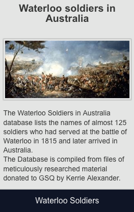 Did you know –... - Genealogical Society of Queensland - GSQ