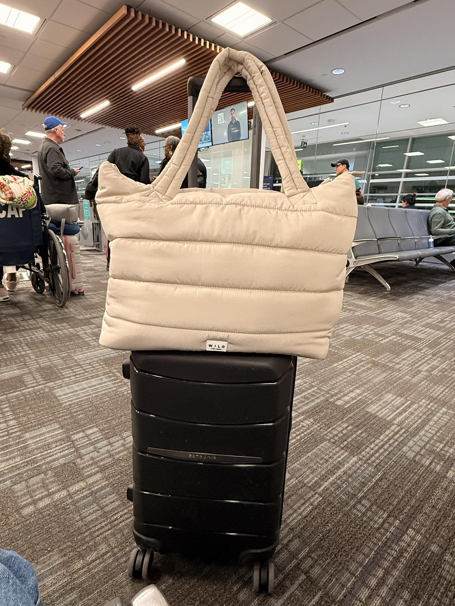 GADID ANONIEM bag 【WILO】 GADID ANONIEM bag 【WILO】 Wilo label puffer tote bag review