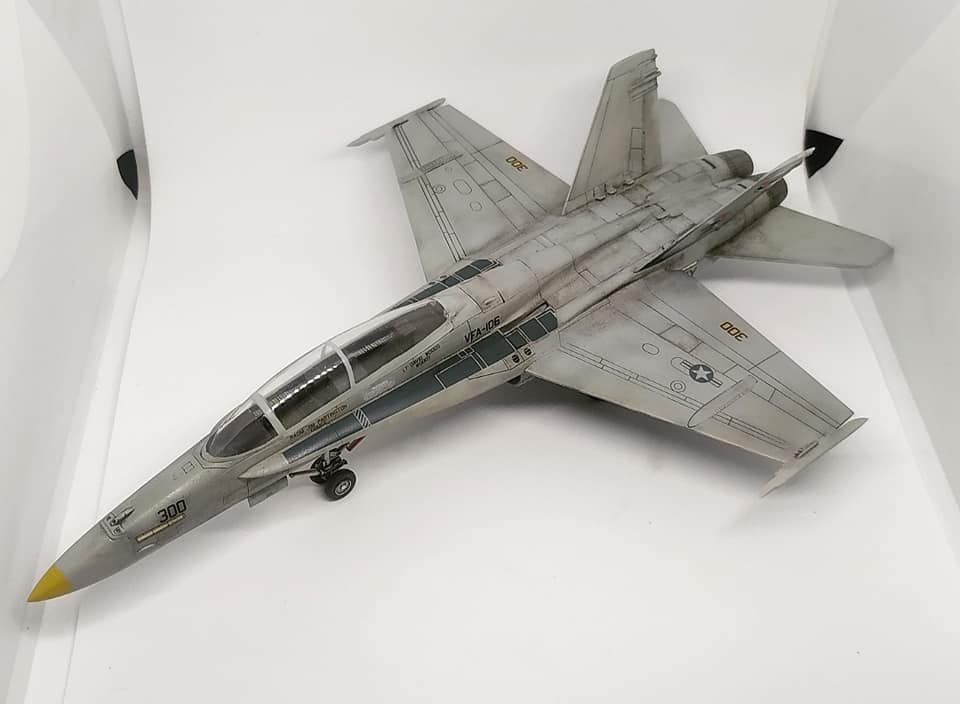 F-18d hornet hasegawa (1/72) 🔥🔥