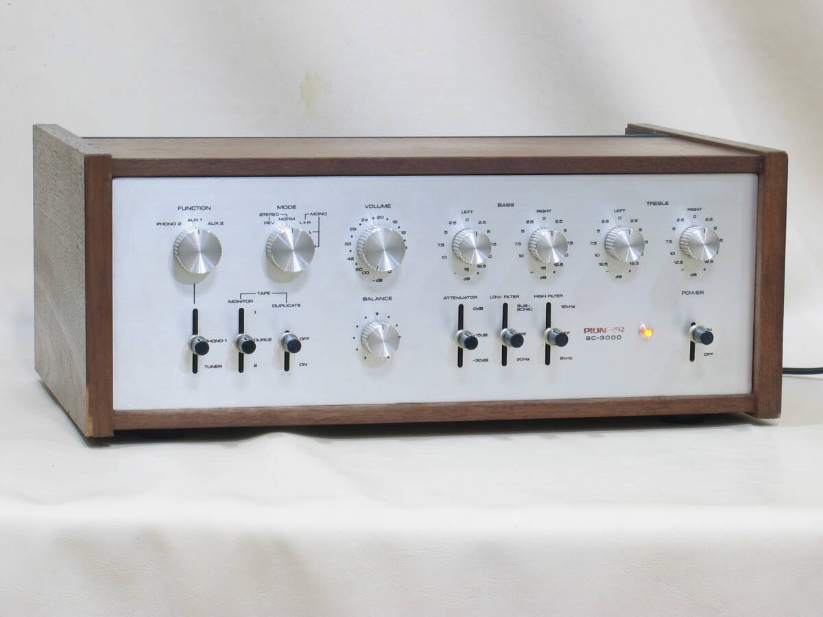 Pioneer sc3000 preamp purchase warning