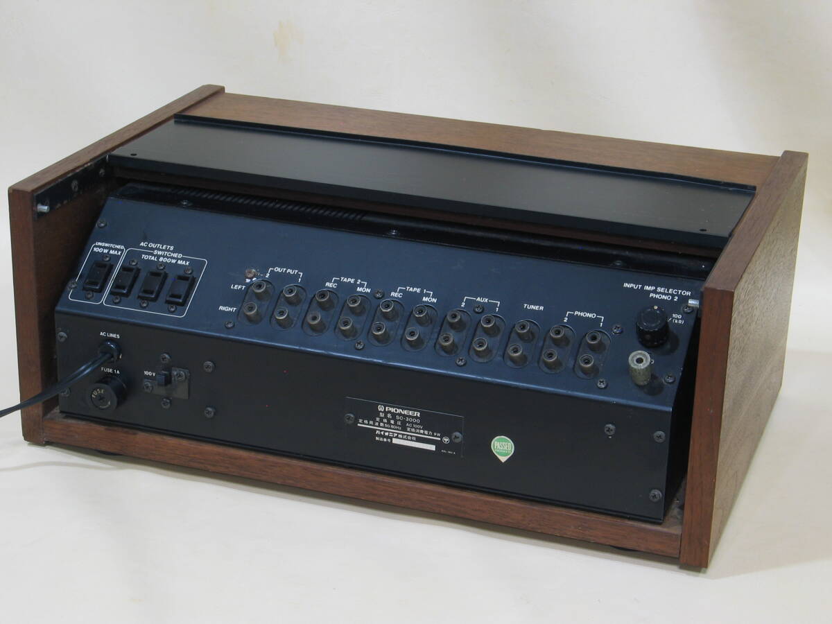 Pioneer sc3000 preamp purchase warning
