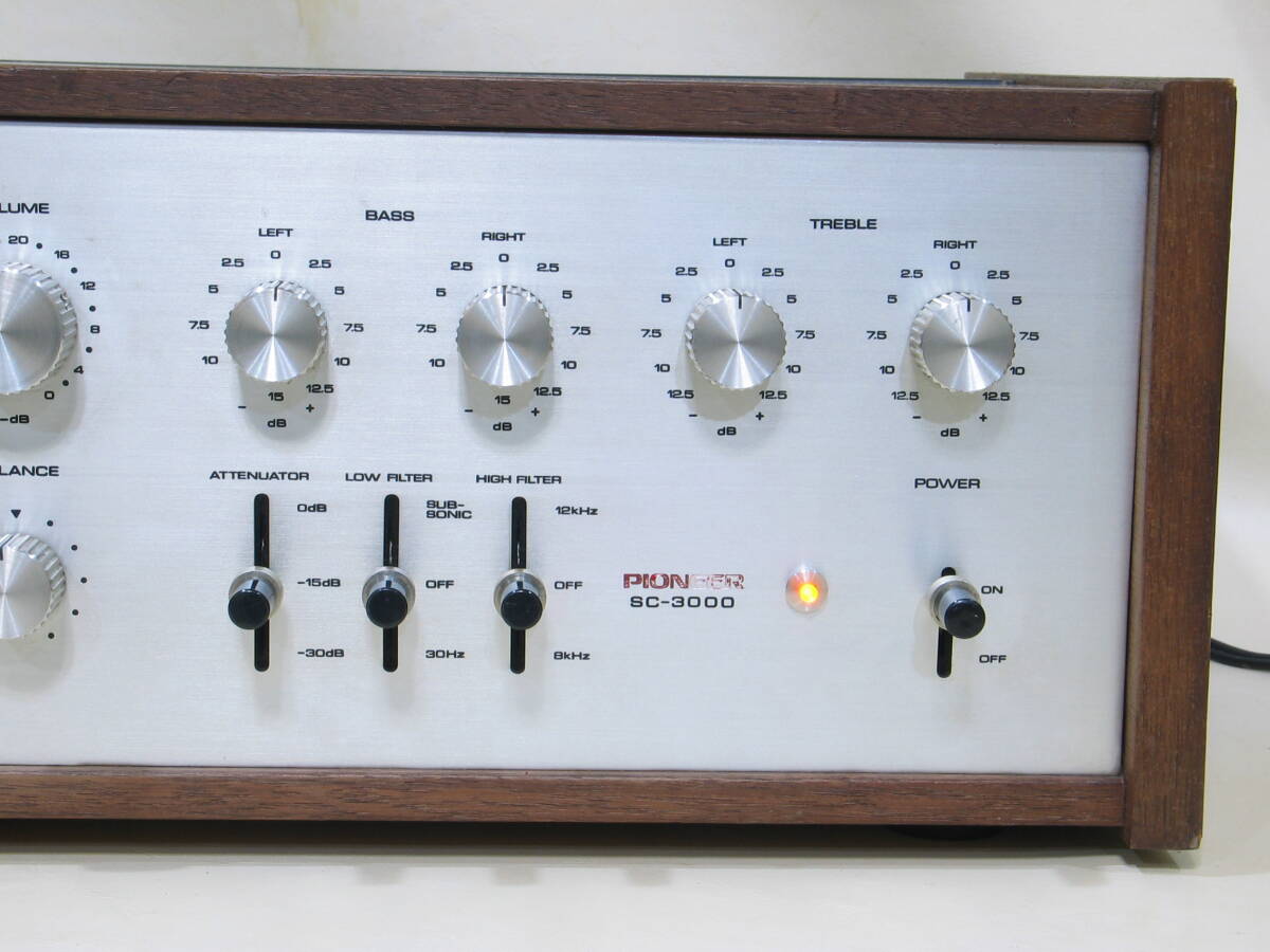 Pioneer sc3000 preamp purchase warning