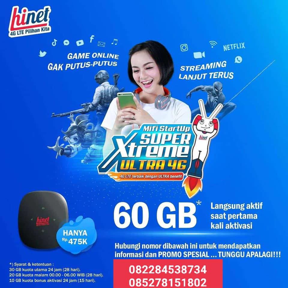 Modem WiFi portabel Hinet unlimited 30 hari Ready: *Modem WiFi *Kartu ...