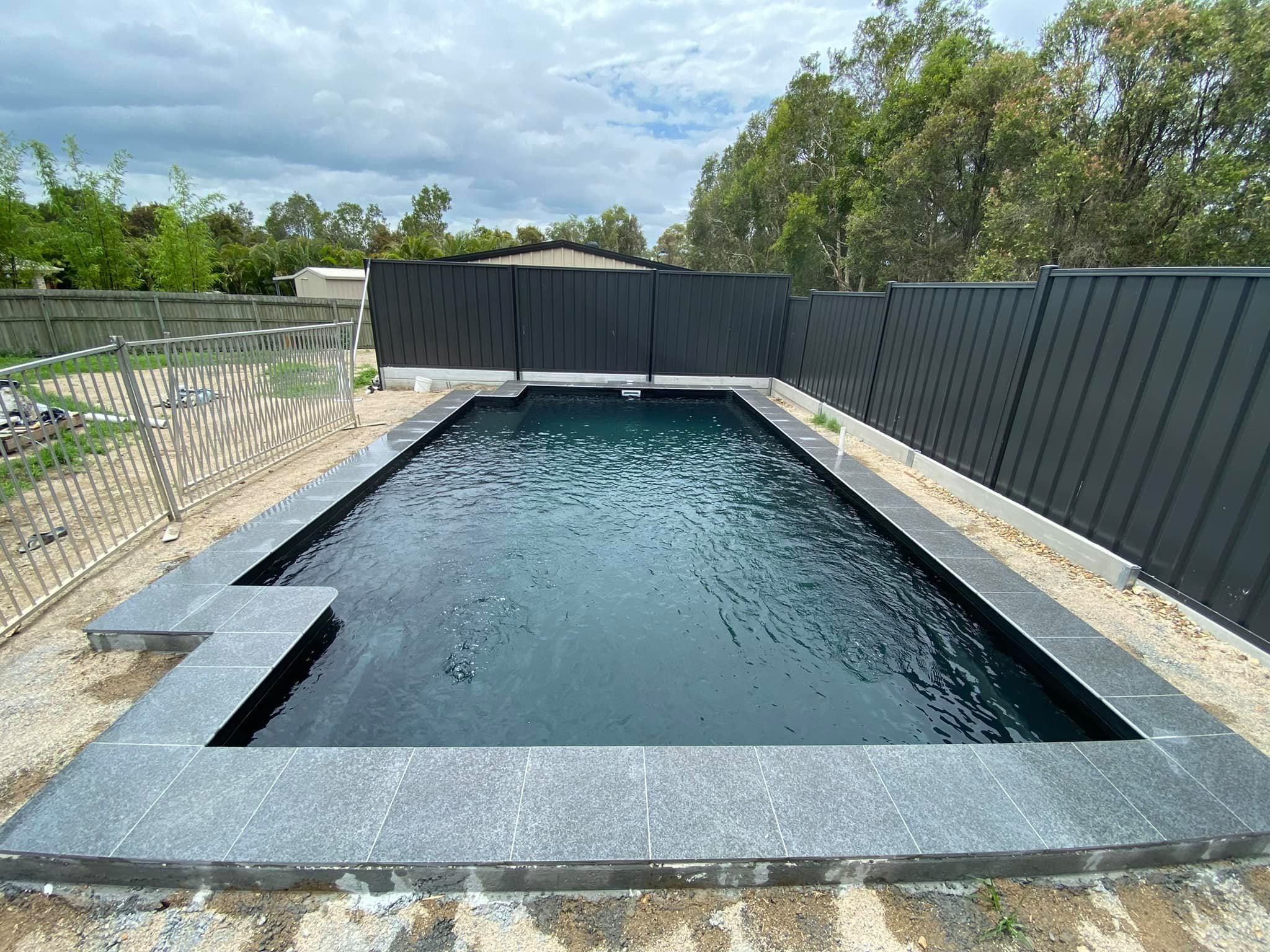 The Venice 7.6 in Midnight with... - Century Pools Queensland