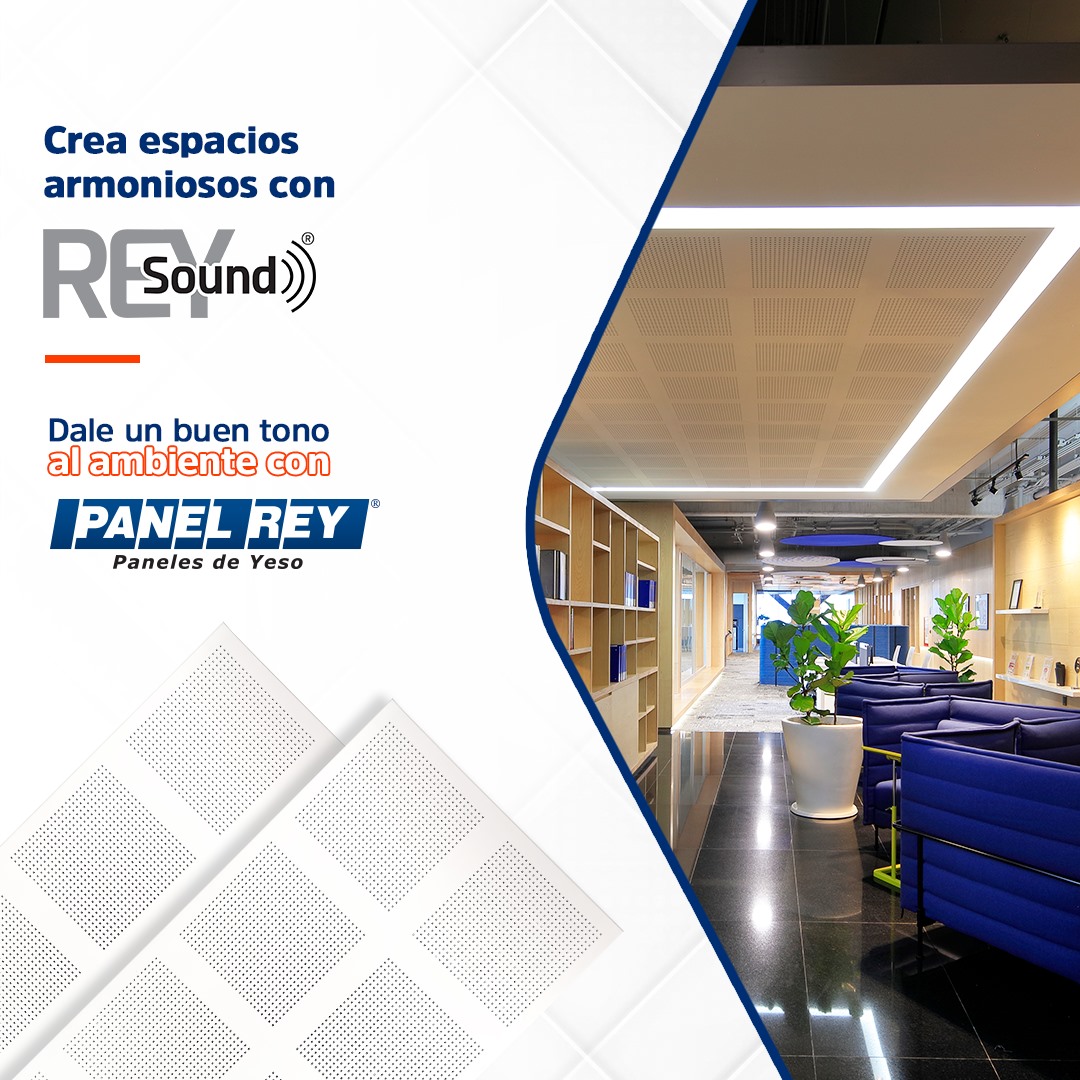 Panel Rey - ¿Ya conoces nuestro panel de yeso acústico... | Facebook