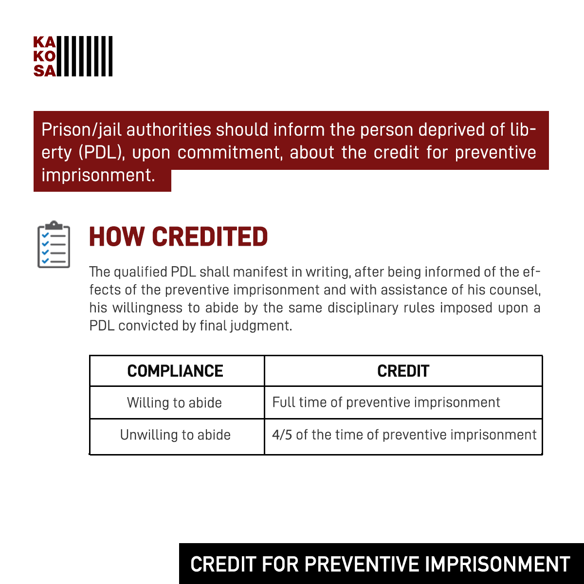 UP Law Karapatan ng Komunidad sa Loob ng Selda - Prison/Jail ...