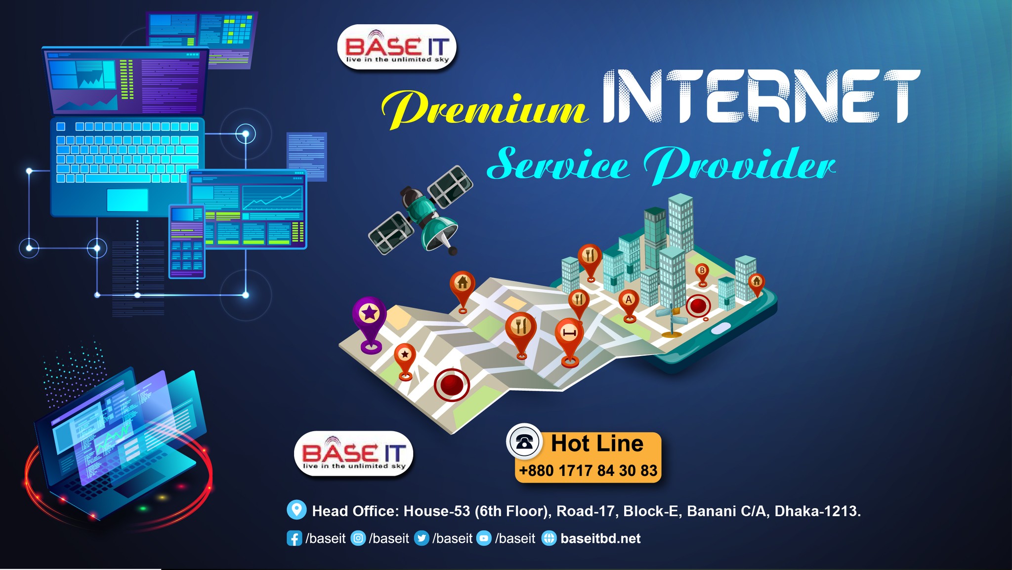 Base It Internet Service | Banani Model Town