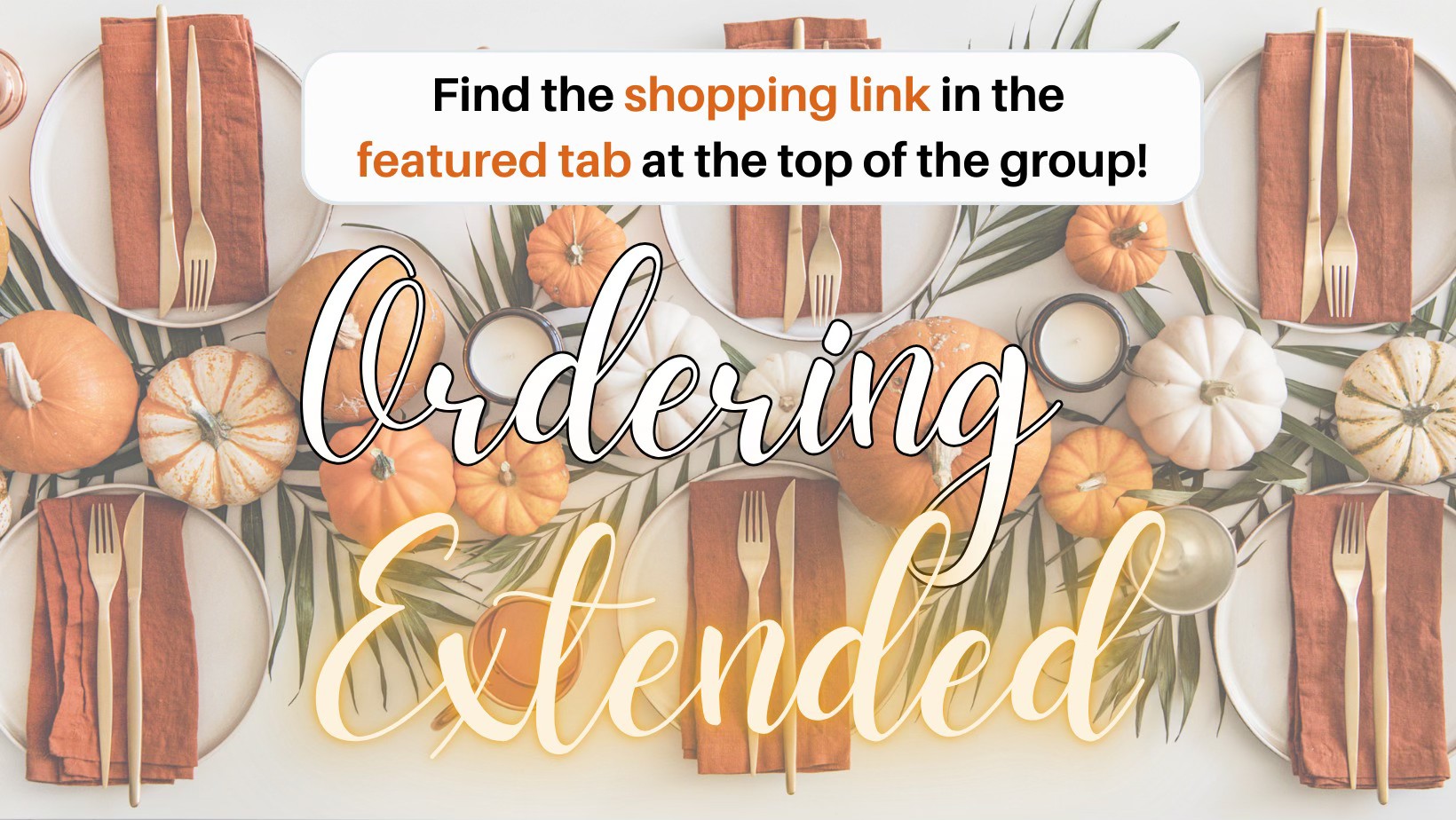 Patty Rewis's Budget Friendly Fall Party- ORDERING EXTENDED🛍️ $400 AWAY ...