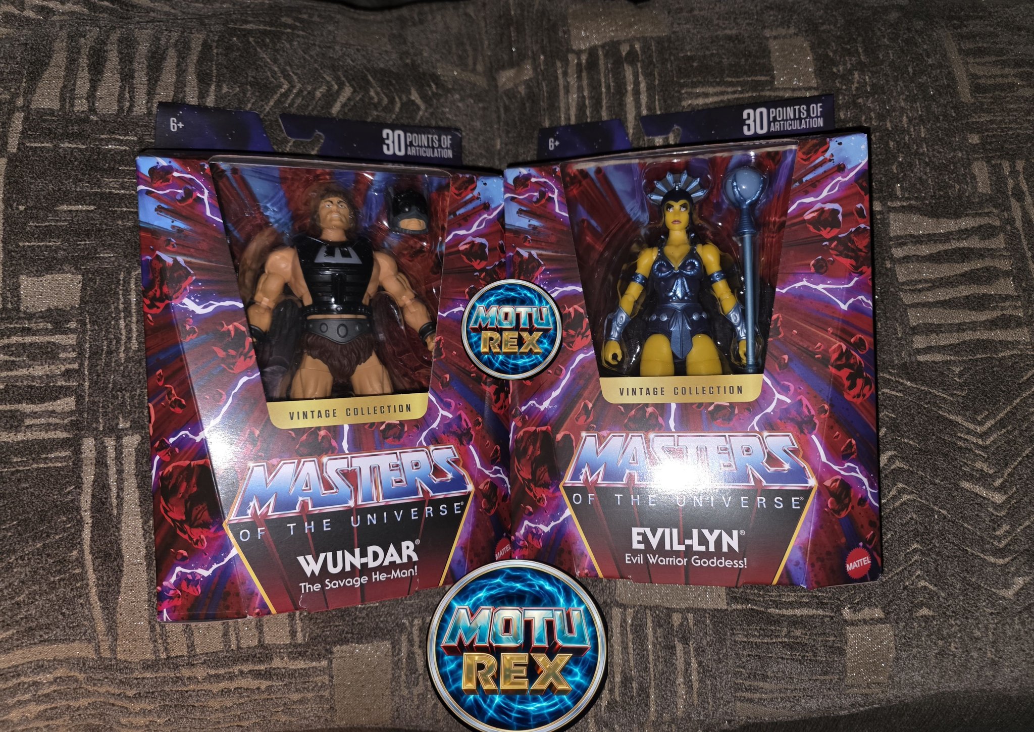 Masterverse vintage Evil-Lyn and Wun-Dar figures