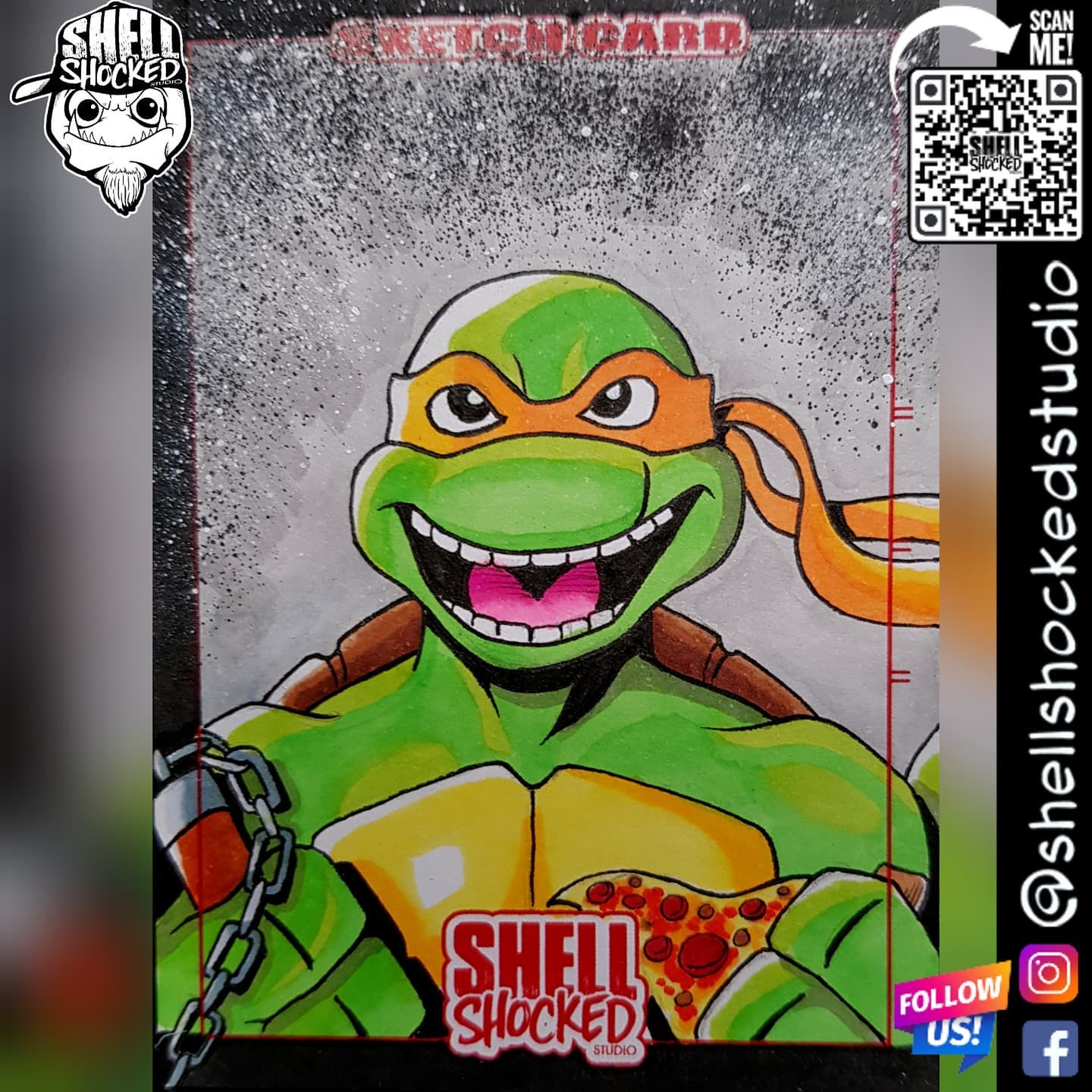 4 Sketchcard commission based on... - Shell Shocked Studio | Facebook