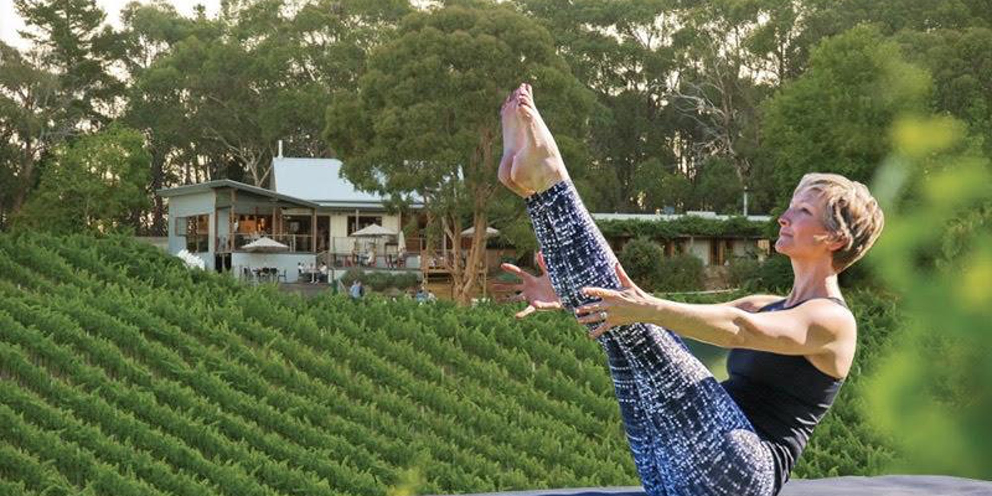 Beautiful view of Luxury Vineyard Living With Private Yoga