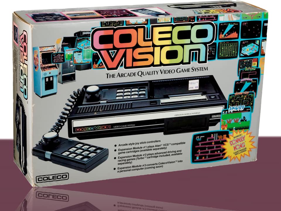 Here's a different and more rare way to play ColecoVision! Using