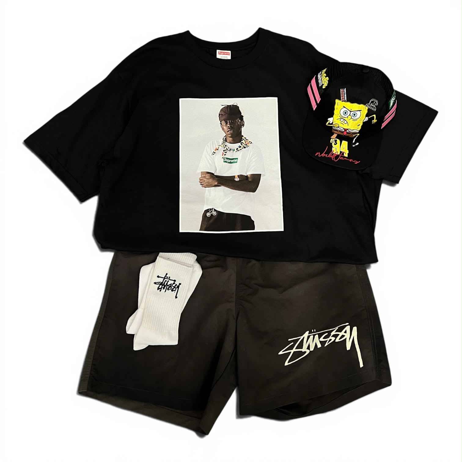 ?Supreme Tyler The Creator Tee Black Size L
