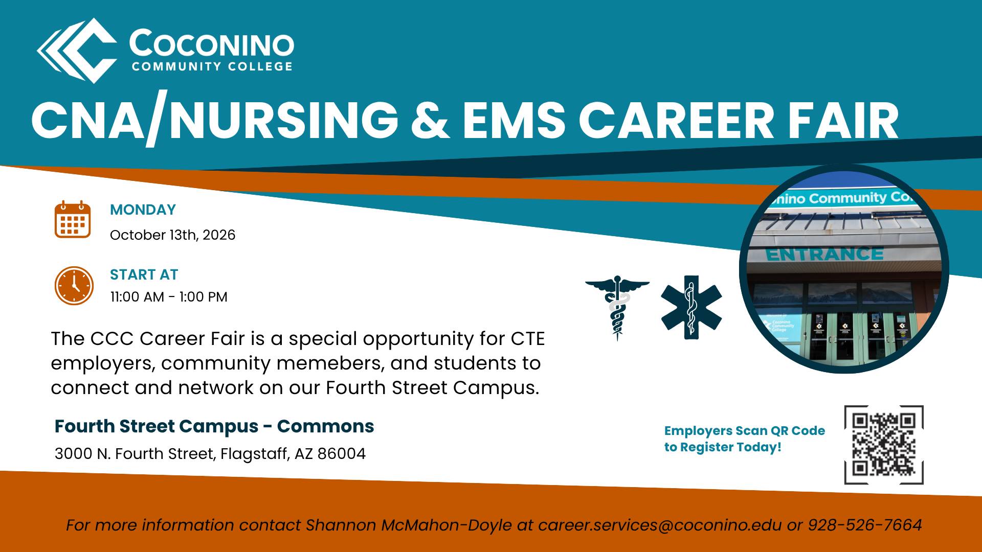 CCC Nursing, EMS & Fire Science Career Fair