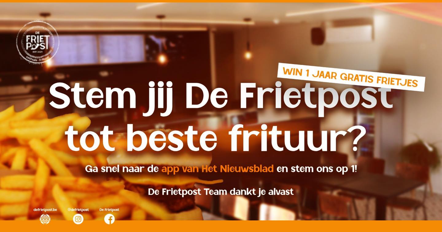 De Frietpost - Een jaar lang frieten🍟 van jouw Beste...