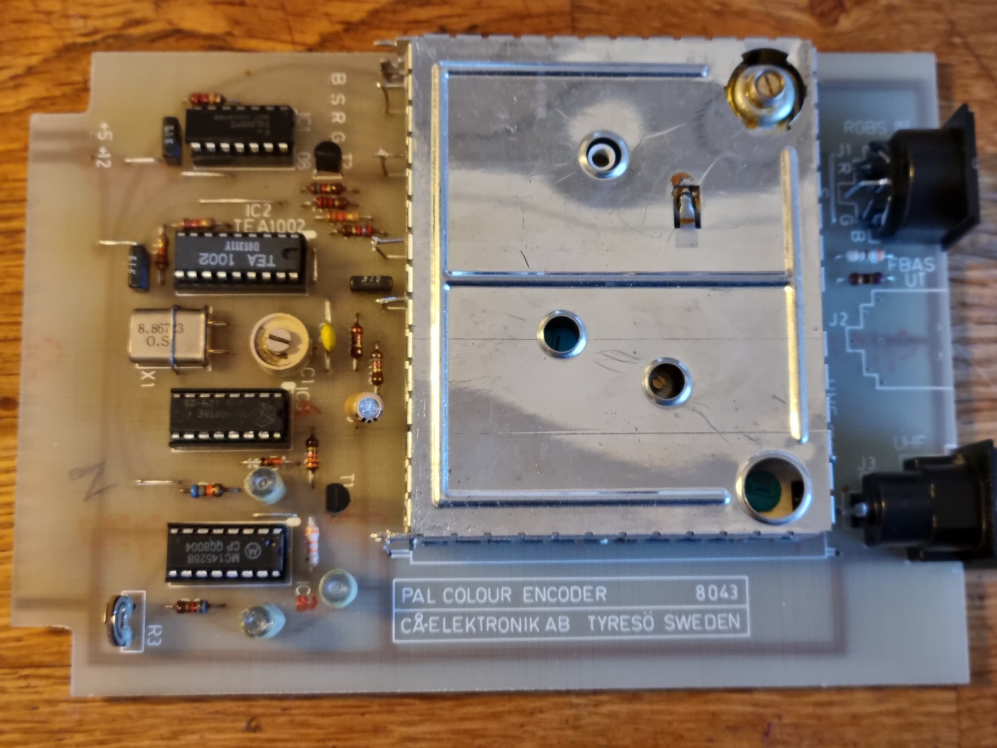 My 6809 based Computer, was published in a Swedish electronics